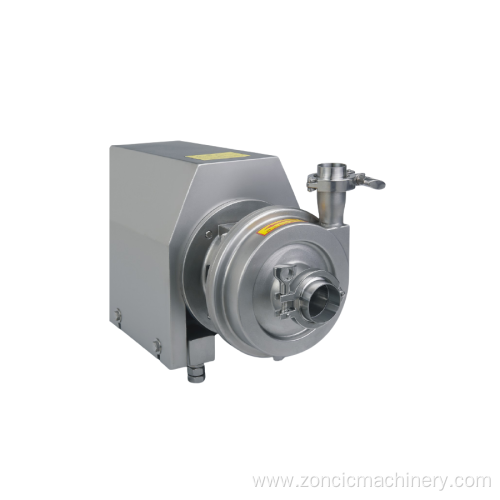 stainless steel sanitary centrifugal pump with open impeller